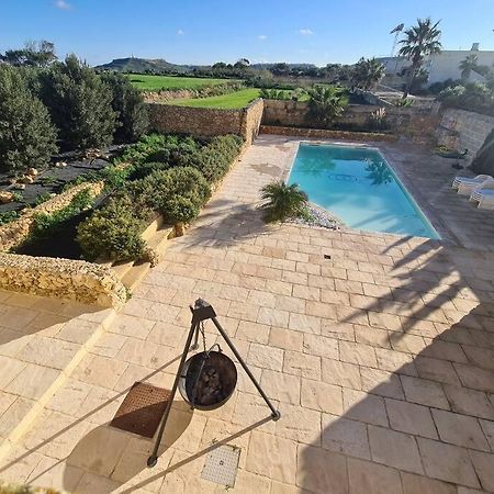 Farmhouse Villa With Large Pool And Garden In Gozo Għarb Exterior foto